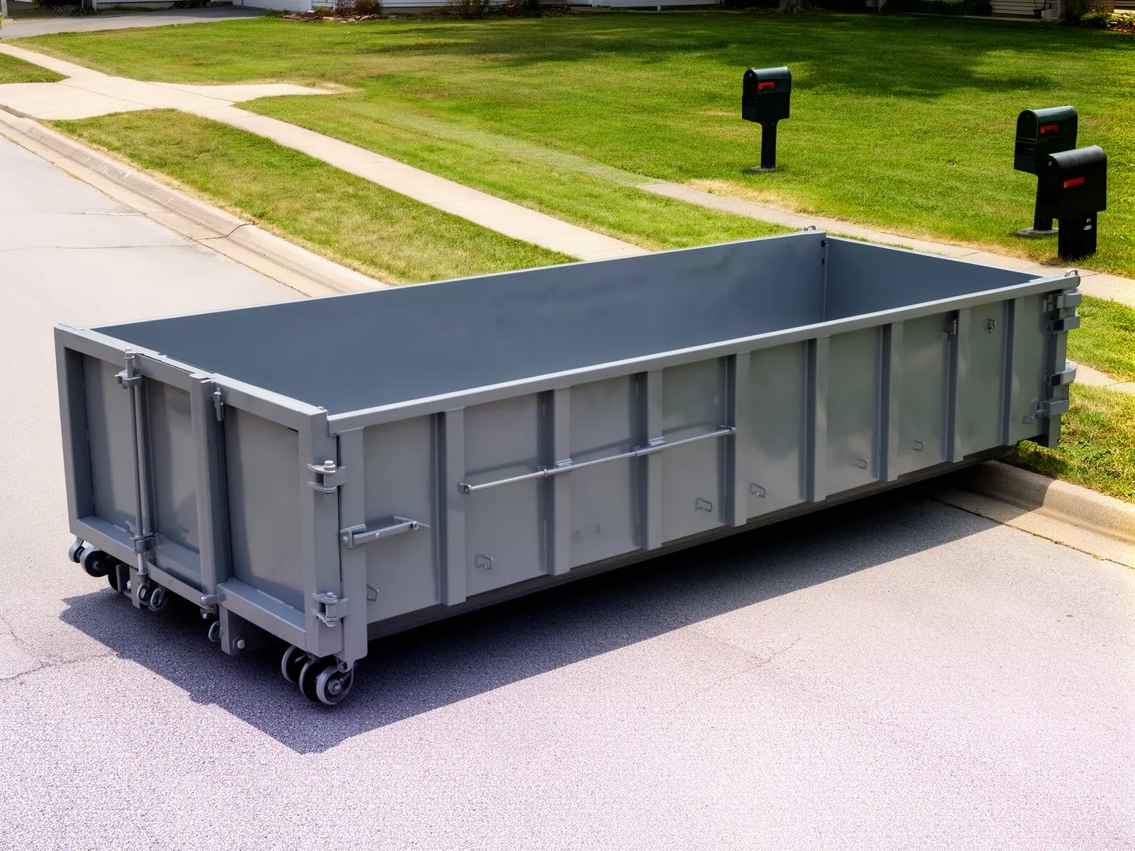 Roll-off dumpster from Gray Fox Dumpster Rental Co. in Knoxville, TN